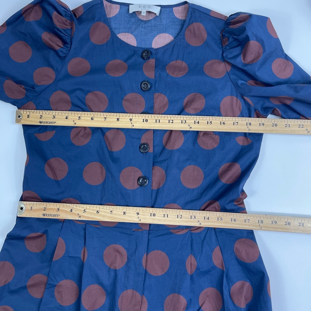 Sea New York Jumpsuit Sz 10 Penny Polka Dot - Picture 9 of 17